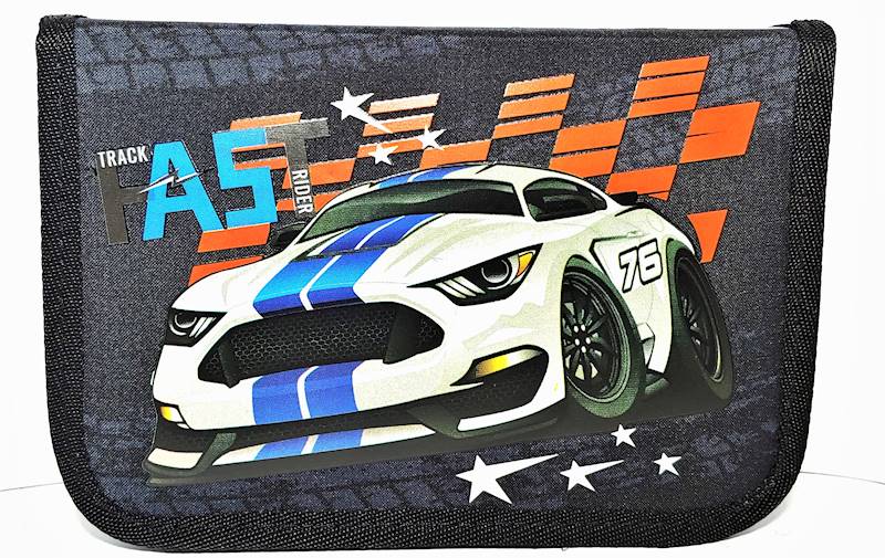 Piórnik 2-klapkowy b.wypos.CARS