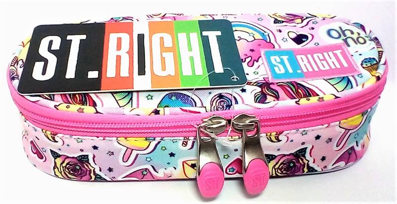 Piórnik saszetka SŁODKI RÓŻ  ST.RIGHT