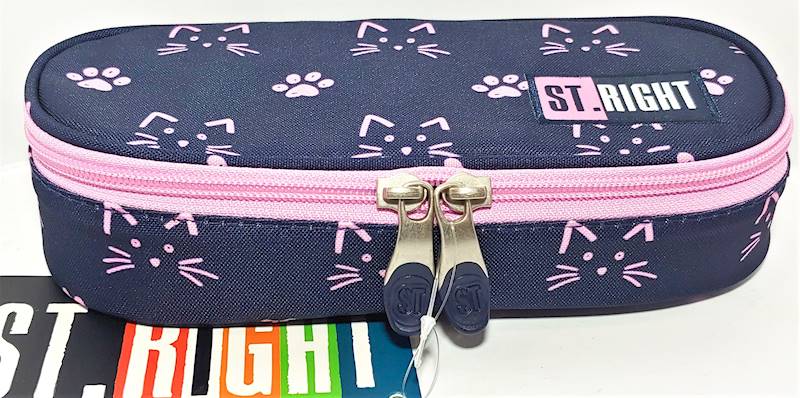 Piórnik saszetka KOCIE ŁAPKI ST.RIGHT