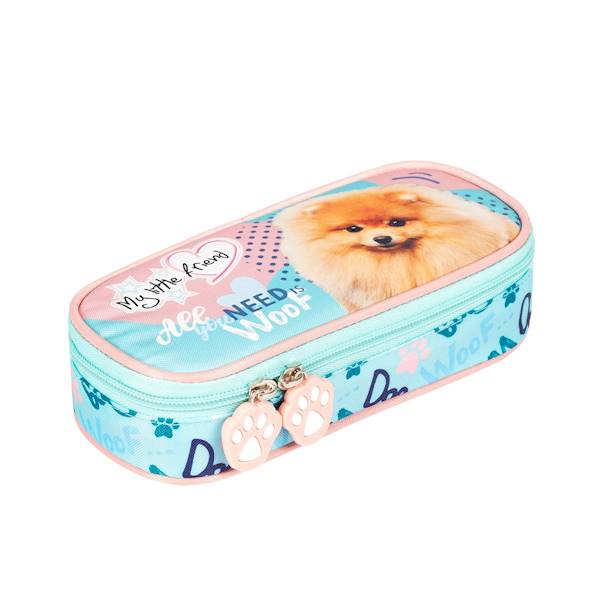 Piórnik etui ST.RIGHT Fluffy Dog