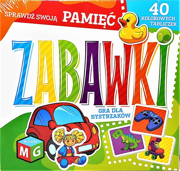 Gra Pamięć Zabawki Multigra