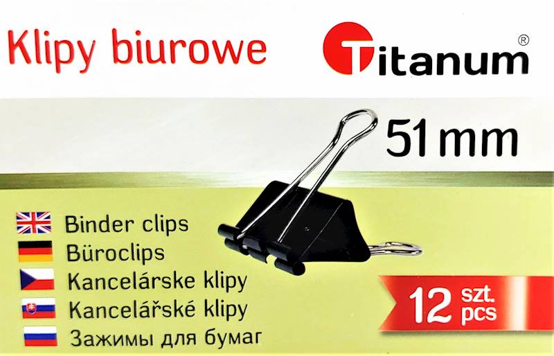 Klipy 51mm Titanum