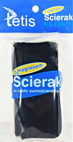 Ścierak do tablic suchościeralnych KS108-T Tetis