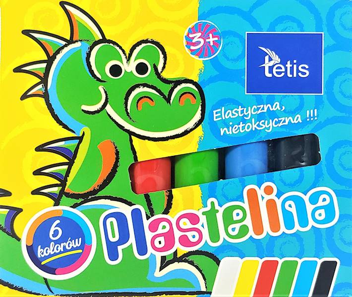 Plastelina 6k. Tetis KP001-A