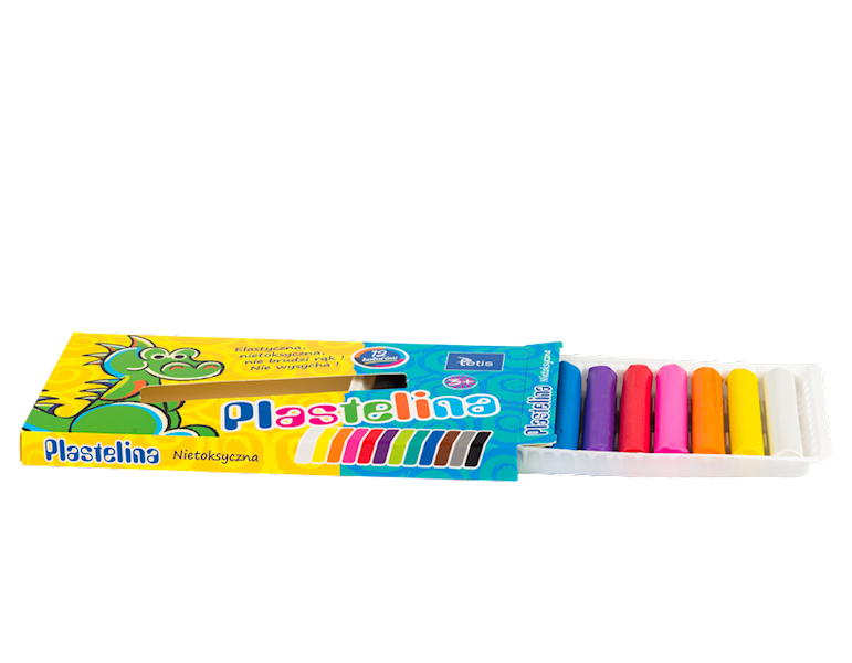 Plastelina 12k. Tetis KP001-D