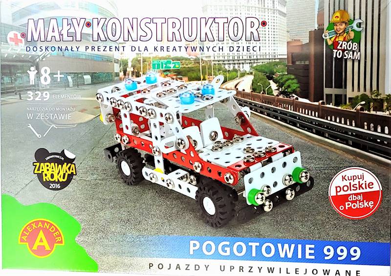 Mały konstruktor Pogotowie Alexander