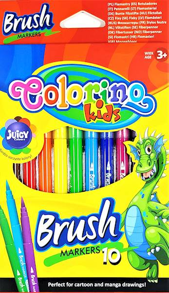Flamastry 10k. Colorino Brush