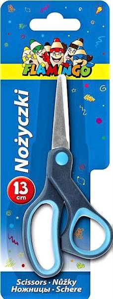 Nożyczki 13cm Flamingo
