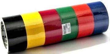 Taśma pakowa żółta