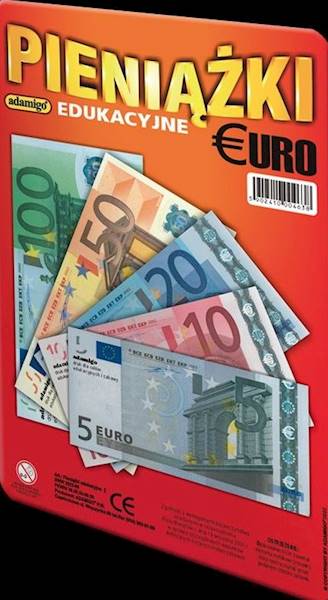 Pieniążki edukacyjne EURO Adamigo