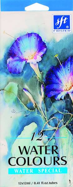 Farby akwarelowe 12k. Firster
