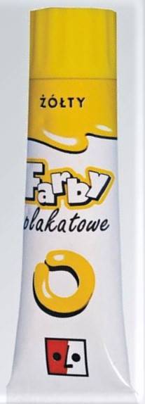 Farba plakatowa żółta Jedność