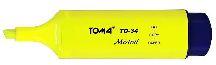 Zakreślacz TOMA Mistral