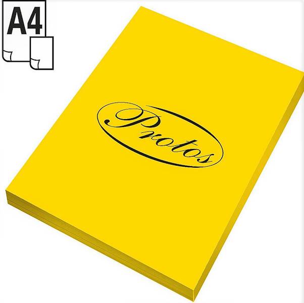 Papier ksero 100 A4 80g żółty