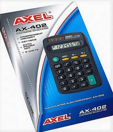Kalkulator Axel AX402
