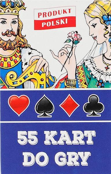 Karty do gry 55 kart Cartamundi