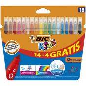 Flamastry BIC 14k.+4 Kids