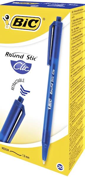 Długopis BIC Round Stick niebieski
