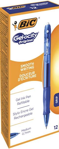 Długopis żelowy BIC Gelocity niebieski