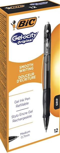Długopis żelowy BIC Gelocity czarny