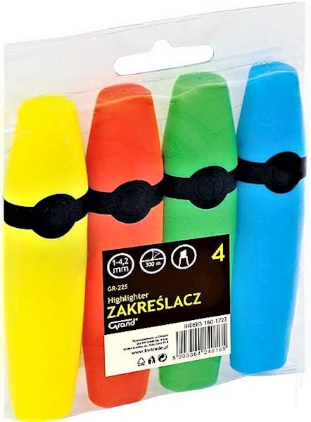 Zakreślacze 4k. Grand GR225