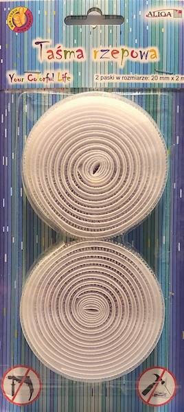 Taśma rzepowa PSF-3457 18mmx5m Aliga