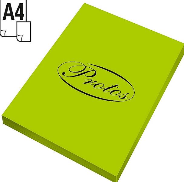 Papier ksero 100 A4 80g jasno zielony Protos
