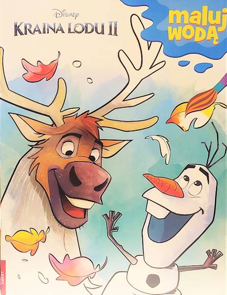 Kolorowanka A4 wodna Ameet