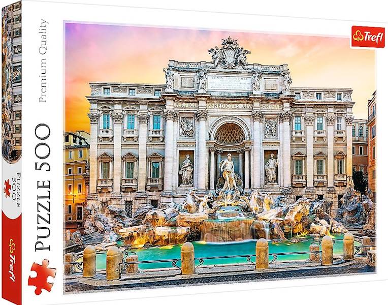 Puzzle 500 Fontanna di Trevi Trefl