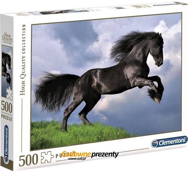 Puzzle 500 Czarny Koń Trefl