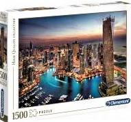 Puzzle 1500 Port w Dubaju Clementoni