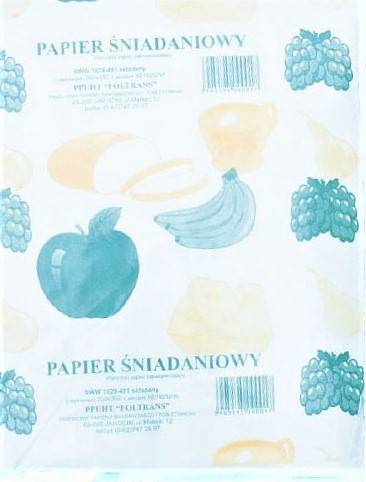 Papier śniadaniowy składany 