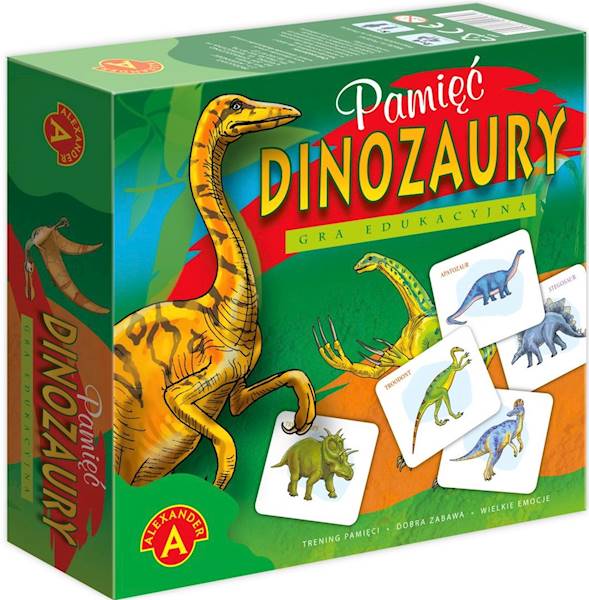 Gra Pamięć Dinozaury