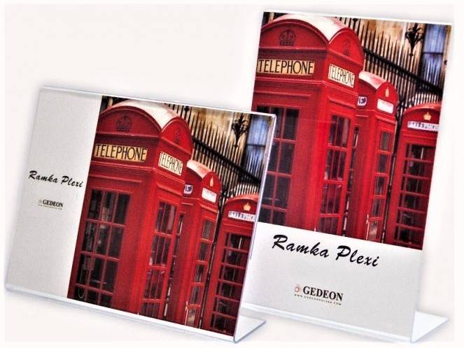 Ramka 10x15 plexi pionowa