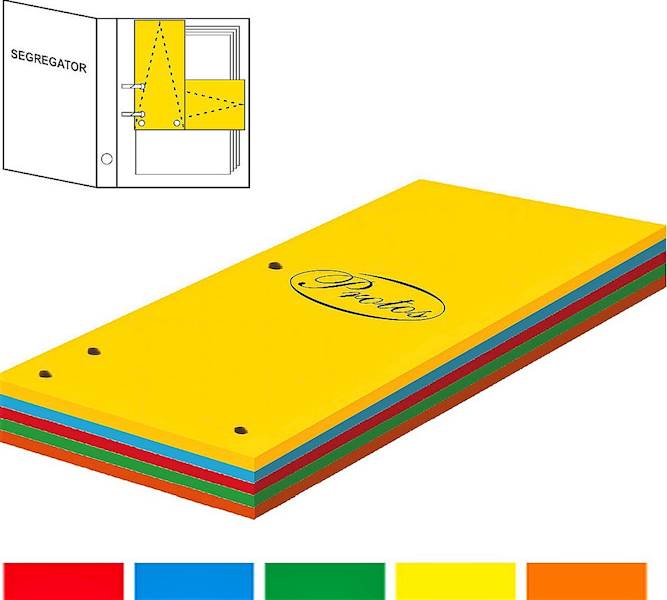 Przekładki do segr.Protos 100szt. mix 