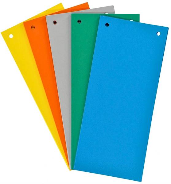 Przekładki do segregatora 50szt. MIX