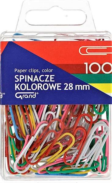 Spinacze 28mm kolor T4 Grand