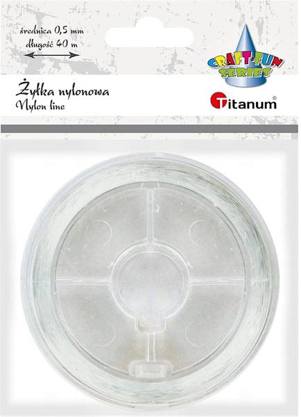 Żyłka nylonowa 0.5mm 40m Titanum