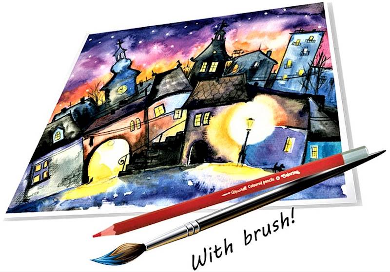 Kredki 12k.akwarelowe Colorino Kids