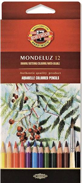 Kredki akwarelowe 12k. Mondeluz