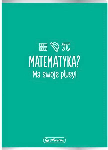 Zeszyt 60 A5 kratka Matematyka Herlitz matowy