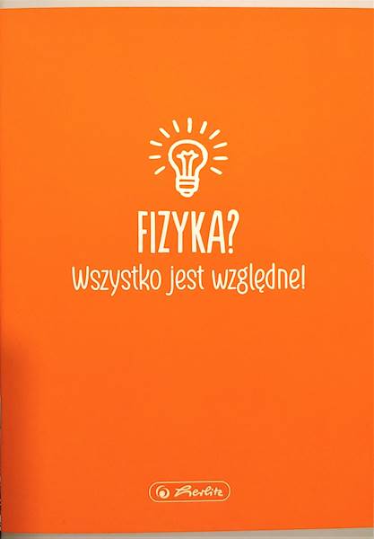 Zeszyt 60 A5 kratka Fizyka Herlitz matowy