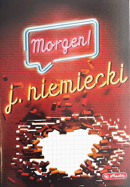 Zeszyt 60 A5 kratka Niemiecki Herlitz 