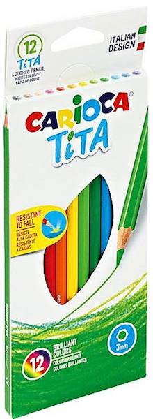 Kredki 12k. Carioca Tita 