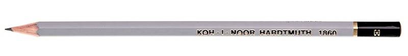 Ołówek H Koh-I-Noor szary