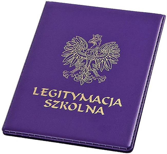 Okładka na dokumenty ucznia