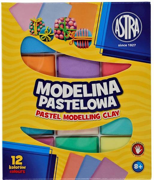 Modelina 12k. pastelowa Astra