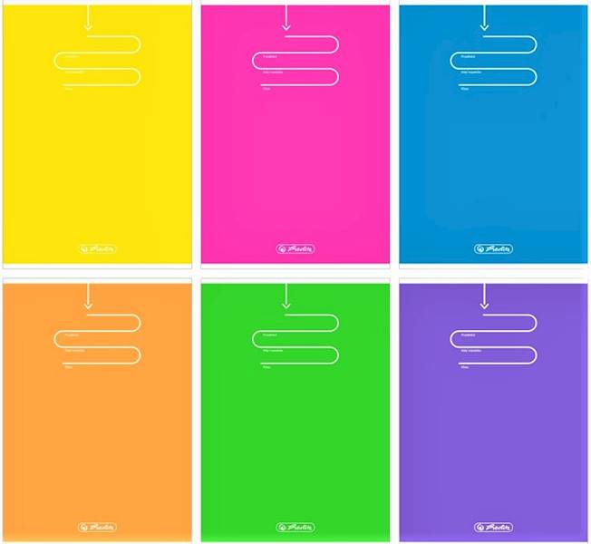 Zeszyt 60 A5 kratka Color Blocking Herlitz