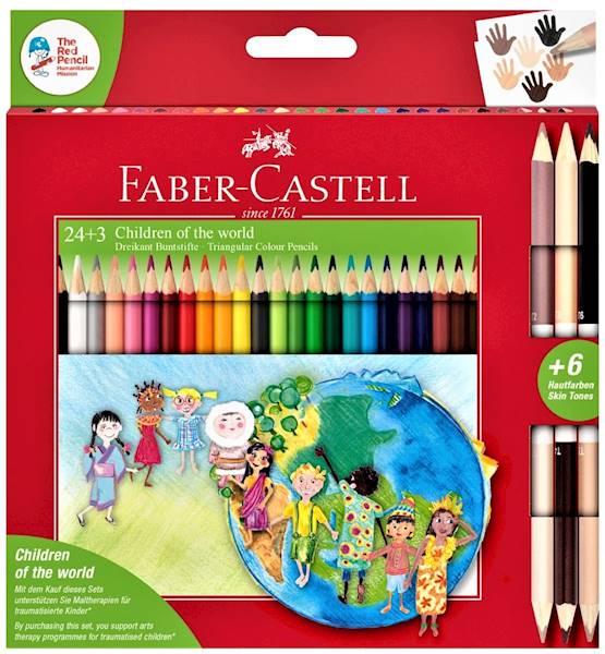 Kredki 24k. Faber Castell + kredki DUO