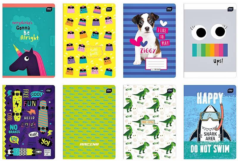 Zeszyt 16 A5 Gładki Interdruk